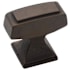 Amerock Mulholland 1-1/4 Inch Bar Cabinet Knob Antique Rust