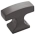 Amerock Westerly 1-5/16 Inch Bar Cabinet Knob Graphite