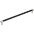 Amerock Esquire 24 Inch Center to Center Bar Cabinet Pull Polished Nickel / Black Bronze