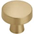 Amerock Blackrock 1-5/8 Inch Mushroom Cabinet Knob Champagne Bronze