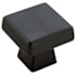 Amerock Blackrock 1-1/2 Inch Square Cabinet Knob Black Bronze