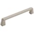 Amerock Blackrock 6-5/16 Inch Center to Center Handle Cabinet Pull Satin Nickel