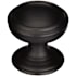 Amerock Revitalize 1-1/4 Inch Mushroom Cabinet Knob Black Bronze