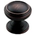 Amerock Revitalize 1-1/4 Inch Mushroom Cabinet Knob Oil Rubbed Bronze