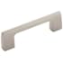 Amerock Riva 3 Inch Center to Center Handle Cabinet Pull - 10 Pack Satin Nickel