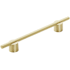 Amerock Transcendent 6-5/16 Inch Center to Center Bar Cabinet Pull Matte Gold