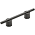 Amerock Transcendent 3-3/4 Inch Center to Center Bar Cabinet Pull Matte Black