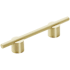 Amerock Transcendent 3-3/4 Inch Center to Center Bar Cabinet Pull Matte Gold