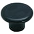 Amerock Everyday Heritage 1-1/4 Inch Mushroom Cabinet Knob Black