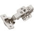 Amerock Full Overlay Frameless Soft Close Euro Concealed Cabinet Hinge - 1 Pair Nickel
