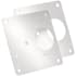 Amerock Cabinet Hinge Installation Repair Plate - 1 Pair Steel