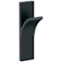 Amerock Apex Single Robe Hook Matte Black