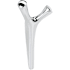 Amerock Kodiak Double Robe Hook Chrome