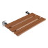 Anzzi Bohemian 12-5/8" Wall Mounted Teak Wood Shower Seat Teak