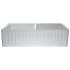 ANZZI-K-AZ22-2A-Matte White front sink view