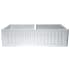 ANZZI-K-AZ22-2A-Glossy White front sink view