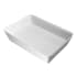 Anzzi Sharon 23-5/8" Stone Composite Vessel Bathroom Sink Matte White