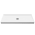 Anzzi Alexander 60" x 30" Rectangular Shower Base with Single Threshold and Center Drain White