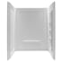 Anzzi Rose 74" High x 60" Wide Alcove Shower Wall White
