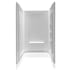 Anzzi Rose 74" High x 48" Wide Alcove Shower Wall White