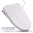 Anzzi Round Bidet Seat with Wireless Remote Control and Auto Lid Open/Close Technology White