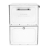 Architectural Mailboxes-5100-Front View in White Finish