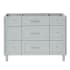 Ariel Monroe 48" Single Free Standing Vanity Cabinet Only - Less Vanity Top Grey