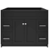 Ariel Hamlet 42" Single Free Standing Vanity Cabinet Only - Less Vanity Top Black