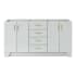 Ariel Taylor 66" Double Free Standing Vanity Cabinet - Less Vanity Top Grey