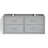 Ariel Hutton 42" Single Wall Mounted Vanity Cabinet Only - Less Vanity Top Grey