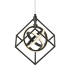 Artcraft Lighting Tulip 1 Light 10" Wide LED Abstract Pendant Matte Black