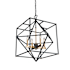 Artcraft Lighting Roxton 4 Light 25" Wide Candle Style Chandelier Matte Black / Harvest Brass
