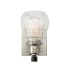 Artcraft Lighting Nelson 8" Tall Bathroom Sconce Black / Brushed Nickel