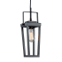 Artcraft Lighting Carriage 6" Wide Mini Pendant Black