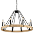 Artcraft Lighting Perris 8 Light 32" Wide Candle Style Smart Chandelier Black