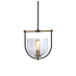 Artcraft Lighting Cheshire 12" Wide Mini Pendant Black / Brass
