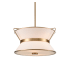 Artcraft Lighting Layla 4 Light 17" Wide Pendant Brushed Brass