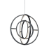 Artcraft Lighting Celestial 16" Wide LED Abstract Pendant Matte Black
