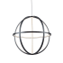 Artcraft Lighting Celestial 20" Wide LED Abstract Pendant Matte Black