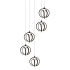 Artcraft Lighting Rose 21" Wide Chandelier Black