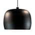 Artcraft Lighting Onyx 5" Wide Suspension Pendant Black