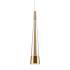 Artcraft Lighting Sunnyvale 1 Light 3" Wide LED Mini Pendant Brass / Clear