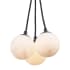 Artcraft Lighting Camila 3 Light 9" Wide Multi Light Pendant Black / Opal