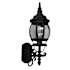Artcraft Lighting Classico 1 Light Outdoor Wall Sconce Black