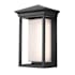 Artcraft Lighting Overbrook Single Light 13" High Integrated LED Outdoor Wall Sconce Black
