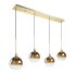 Artcraft Lighting Morning Mist 4 Light 48" Wide Chandelier Gold