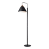 Artcraft Lighting Tote 72" Tall Buffet Floor Lamp Black / Brass