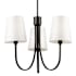 Artcraft Lighting Rhythm 3 Light 24" Wide Smart Chandelier Black