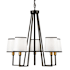 Artcraft Lighting Coco 5 Light 26" Wide Smart Chandelier Gold / Black