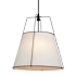 Artcraft Lighting Pullman 4 Light 21" Wide Pendant Black / Cream